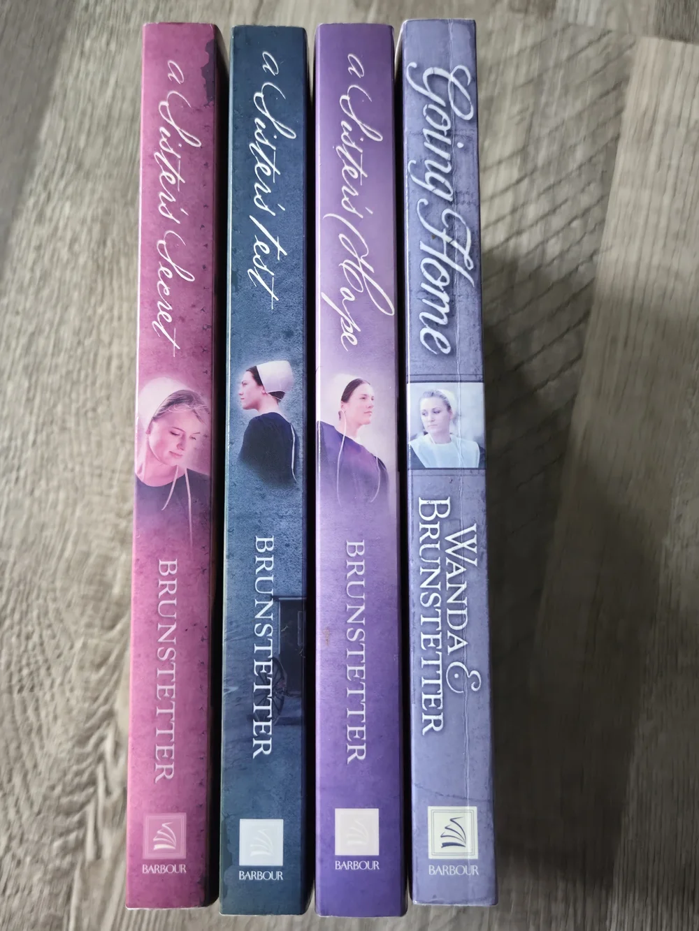 Wanda E Brunstetter Amish Fiction Book Lot Sisters of Holmes County Series 4pc - Picture 6 of 16